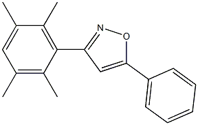 5-phenyl-3-(2,3,5,6-tetramethylphenyl)isoxazole,2904-75-8,结构式