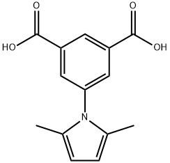 5-(2,5-dimethyl-1H-pyrrol-1-yl)benzene-1,3-dicarboxylic acid Structure