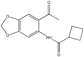 292602-64-3 N-(6-acetyl-1,3-benzodioxol-5-yl)cyclobutanecarboxamide