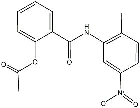 292635-59-7 2-({5-nitro-2-methylanilino}carbonyl)phenyl acetate