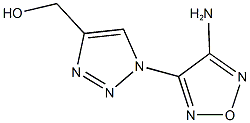 [1-(4-amino-1,2,5-oxadiazol-3-yl)-1H-1,2,3-triazol-4-yl]methanol|