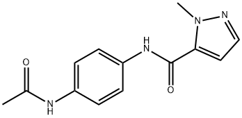N-[4-(acetylamino)phenyl]-1-methyl-1H-pyrazole-5-carboxamide|