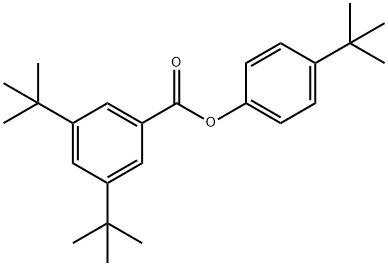 4-tert-butylphenyl 3,5-ditert-butylbenzoate Structure
