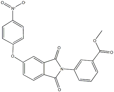 294890-91-8 methyl 3-(5-{4-nitrophenoxy}-1,3-dioxo-1,3-dihydro-2H-isoindol-2-yl)benzoate