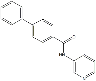 N-(3-pyridinyl)[1,1'-biphenyl]-4-carboxamide Structure