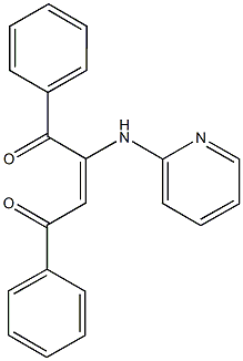 1,4-diphenyl-2-(2-pyridinylamino)-2-butene-1,4-dione|