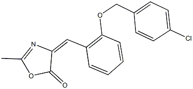 298216-94-1 4-{2-[(4-chlorobenzyl)oxy]benzylidene}-2-methyl-1,3-oxazol-5(4H)-one