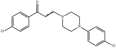 299462-94-5 1-(4-chlorophenyl)-3-[4-(4-chlorophenyl)-1-piperazinyl]-2-propen-1-one