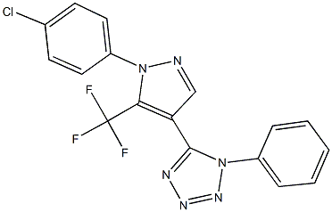 299463-60-8 5-[1-(4-chlorophenyl)-5-(trifluoromethyl)-1H-pyrazol-4-yl]-1-phenyl-1H-tetraazole