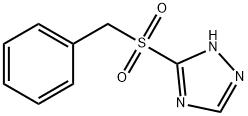 benzyl 1H-1,2,4-triazol-3-yl sulfone Struktur