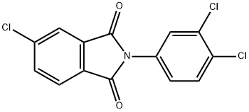 5-chloro-2-(3,4-dichlorophenyl)-1H-isoindole-1,3(2H)-dione Structure