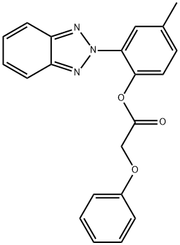 300393-79-7 2-(2H-1,2,3-benzotriazol-2-yl)-4-methylphenyl phenoxyacetate