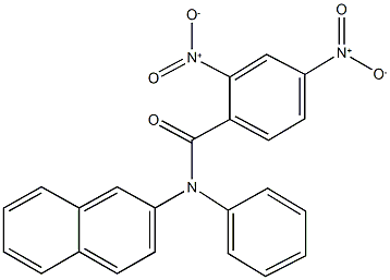 2,4-bisnitro-N-(2-naphthyl)-N-phenylbenzamide|