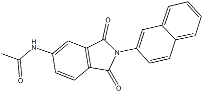 N-[2-(2-naphthyl)-1,3-dioxo-2,3-dihydro-1H-isoindol-5-yl]acetamide|