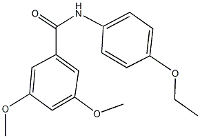 N-(4-ethoxyphenyl)-3,5-dimethoxybenzamide Structure