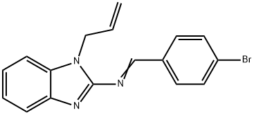 300708-86-5 N-(1-allyl-1H-benzimidazol-2-yl)-N-(4-bromobenzylidene)amine