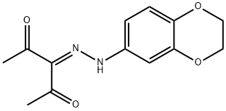 2,3,4-pentanetrione 3-(2,3-dihydro-1,4-benzodioxin-6-ylhydrazone),300814-82-8,结构式