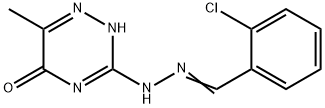 2-chlorobenzaldehyde (6-methyl-5-oxo-4,5-dihydro-1,2,4-triazin-3-yl)hydrazone|