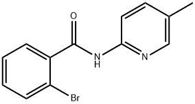 2-bromo-N-(5-methyl-2-pyridinyl)benzamide Structure