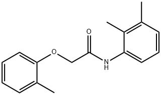 N-(2,3-dimethylphenyl)-2-(2-methylphenoxy)acetamide 结构式