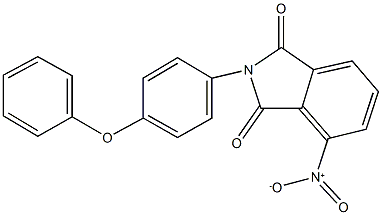 4-nitro-2-(4-phenoxyphenyl)-1H-isoindole-1,3(2H)-dione Struktur