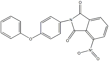 4-nitro-2-(4-phenoxyphenyl)-1H-isoindole-1,3(2H)-dione 化学構造式