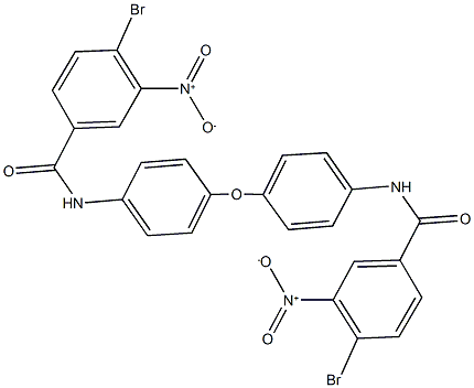 4-bromo-N-{4-[4-({4-bromo-3-nitrobenzoyl}amino)phenoxy]phenyl}-3-nitrobenzamide|