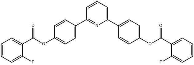 301208-09-3 4-(6-{4-[(2-fluorobenzoyl)oxy]phenyl}-2-pyridinyl)phenyl 2-fluorobenzoate