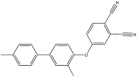 4-[(3,4'-dimethyl[1,1'-biphenyl]-4-yl)oxy]phthalonitrile Structure