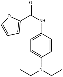 N-[4-(diethylamino)phenyl]-2-furamide Structure