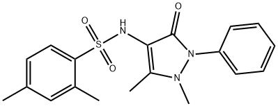 N-(1,5-dimethyl-3-oxo-2-phenyl-2,3-dihydro-1H-pyrazol-4-yl)-2,4-dimethylbenzenesulfonamide|