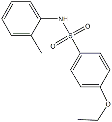 4-ethoxy-N-(2-methylphenyl)benzenesulfonamide Structure