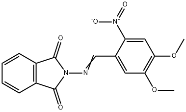 2-({2-nitro-4,5-dimethoxybenzylidene}amino)-1H-isoindole-1,3(2H)-dione|