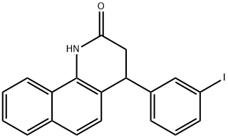 301319-28-8 4-(3-iodophenyl)-3,4-dihydrobenzo[h]quinolin-2(1H)-one