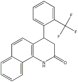 4-[2-(trifluoromethyl)phenyl]-3,4-dihydrobenzo[h]quinolin-2(1H)-one|