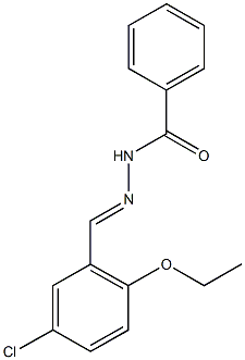 N'-(5-chloro-2-ethoxybenzylidene)benzohydrazide|