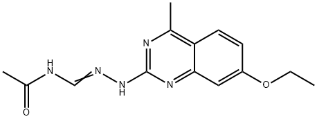 N''-acetyl-N-(7-ethoxy-4-methyl-2-quinazolinyl)guanidine|