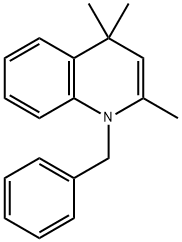 1-benzyl-2,4,4-trimethyl-1,4-dihydroquinoline 结构式