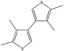 4,4'-bis[2,3-dimethylthiophene] 化学構造式