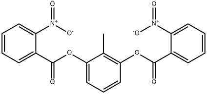 3-({2-nitrobenzoyl}oxy)-2-methylphenyl 2-nitrobenzoate,301657-31-8,结构式