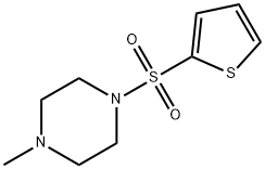 1-methyl-4-(2-thienylsulfonyl)piperazine Struktur