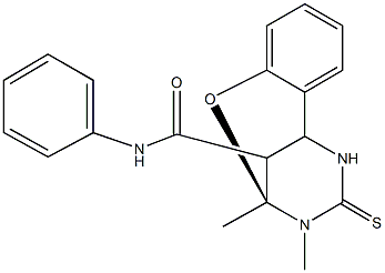 (9S)-9,10-dimethyl-N-phenyl-11-thioxo-8-oxa-10,12-diazatricyclo[7.3.1.0~2,7~]trideca-2,4,6-triene-13-carboxamide,301842-64-8,结构式