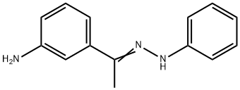 1-(3-aminophenyl)ethanone phenylhydrazone,302601-70-3,结构式