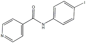 N-(4-iodophenyl)isonicotinamide Struktur