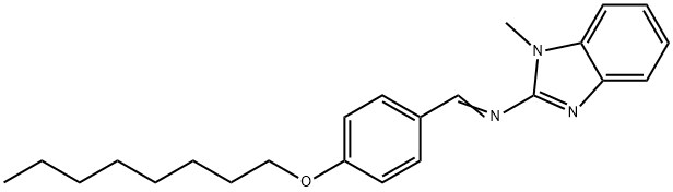 302812-39-1 N-(1-methyl-1H-benzimidazol-2-yl)-N-[4-(octyloxy)benzylidene]amine