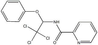 302902-22-3 N-(2,2,2-trichloro-1-phenoxyethyl)-2-pyridinecarboxamide