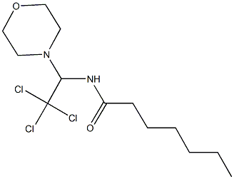 302928-36-5 N-[2,2,2-trichloro-1-(4-morpholinyl)ethyl]heptanamide