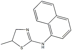 N-(5-methyl-4,5-dihydro-1,3-thiazol-2-yl)-N-(1-naphthyl)amine,302931-34-6,结构式