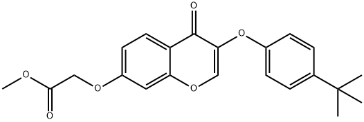 302952-67-6 methyl {[3-(4-tert-butylphenoxy)-4-oxo-4H-chromen-7-yl]oxy}acetate