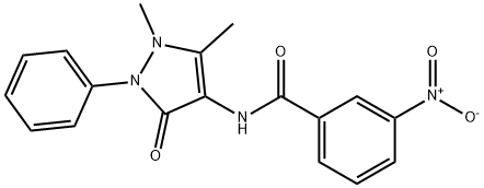 303019-64-9 N-(1,5-dimethyl-3-oxo-2-phenyl-2,3-dihydro-1H-pyrazol-4-yl)-3-nitrobenzamide